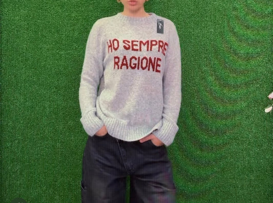 Maglione “Ho sempre ragione”